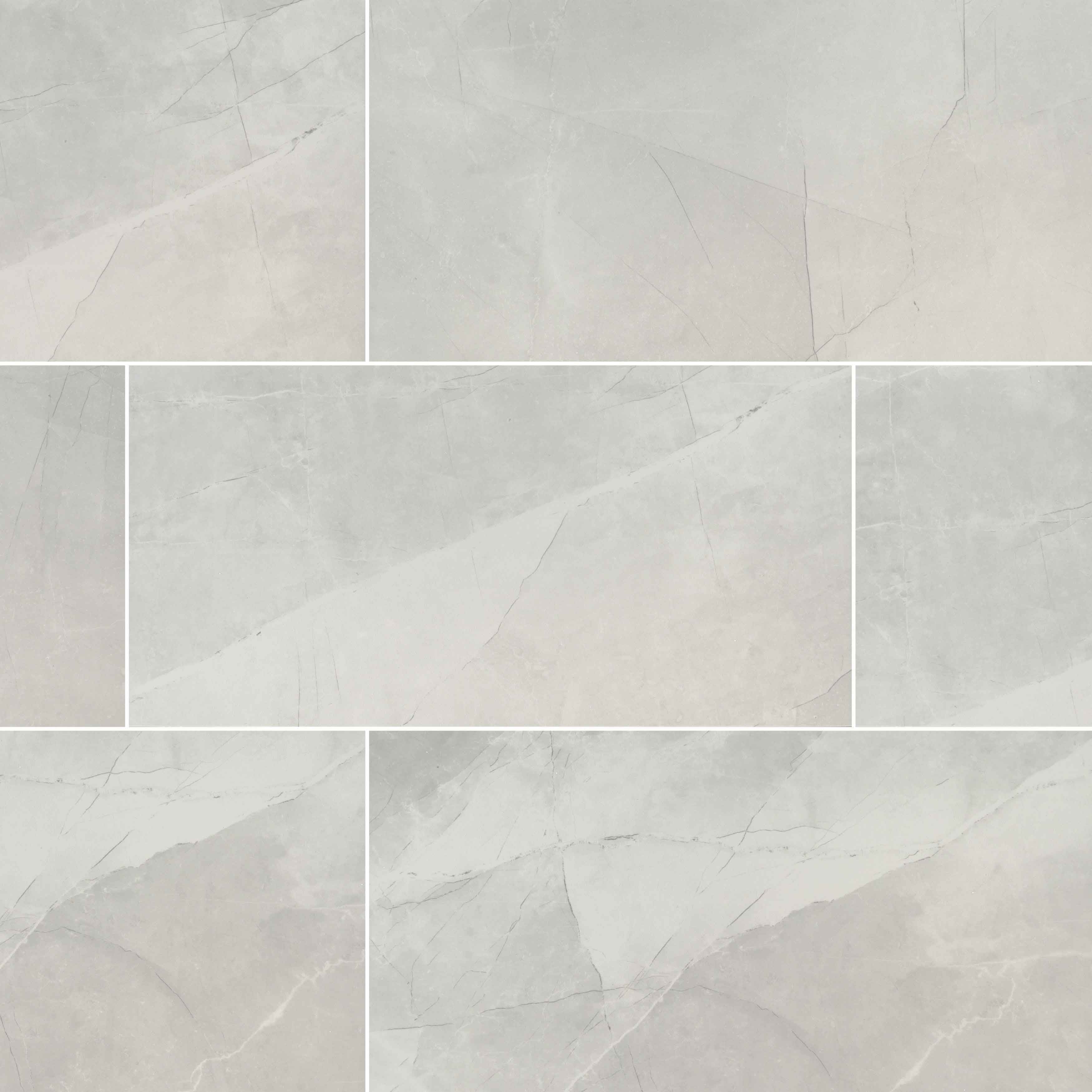 MSI Sande Ivory 12 X 24 Polished Porcelain Floor And Wall Tile