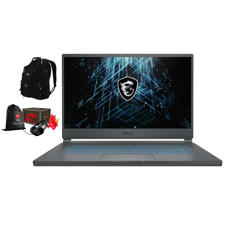 MSI Stealth 15M Gaming & Business Laptop (Intel i7-1185G7 4-Core, 32GB RAM,  4TB PCIe SSD, 15.6