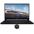 thumbnail image 1 of MSI Stealth 15M Gaming/Entertainment Laptop (Intel i7-1260P 12-Core, 15.6in 144Hz Full HD (1920x1080), NVIDIA RTX 3060, 32GB RAM, 4TB PCIe SSD, Win 11 Pro) with 120W G4 Dock, 1 of 7