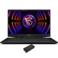thumbnail image 1 of MSI Stealth 17Studio A13VI Gaming/Entertainment Laptop (Intel i9-13900H 14-Core, 17.3in 240Hz 2K Quad HD (2560x1440), GeForce RTX 4090, Win 11 Pro) with DV4K Dock, 1 of 7
