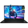 thumbnail image 1 of MSI Stealth 18 AI Studio Gaming Laptop, Intel Ultra 9-185H, 64 GB DDR5 RAM, 4 TB PCIe SSD, 18" WQUXGA (3840x2400) 120 Hz Mini LED Display, Nvidia G-Force RTX 4080, Backlit Keyboard, W11 Home, Midnight, 1 of 5