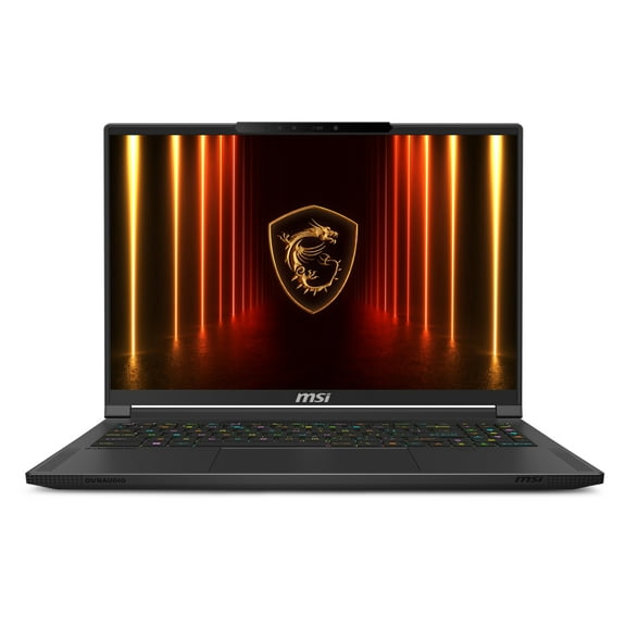 MSI Stealth A16 AI+ 16inch QHD+ Gaming Laptop AMD Ryzen AI 9 HX 370 NVIDIA GeForce RTX 5070 Ti - 32GB DDR5 2TB SSD Core Black (2025)