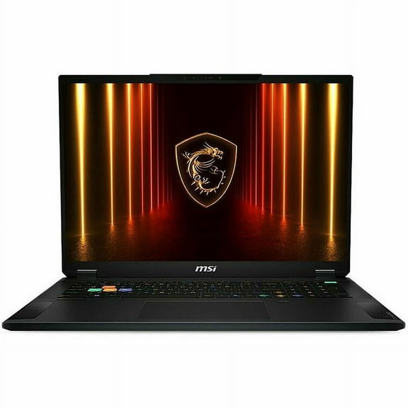 MSI Stealth A18 AI+ - 18" NVIDIA GeForce RTX 5090 Laptop GPU - Ryzen AI 9 HX 370 - 32GB*2 Memory - 2 TB SSD - Wi-Fi 7 Windows 11 Home - Gaming Laptop - 120 Hz Mini LED (Stealth A18 AI+ A3XWJG-006US
