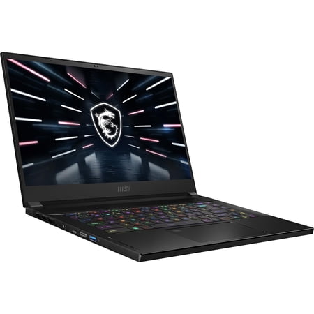 MSI Stealth GS66 15.6” 240Hz Gaming Laptop: 12th Gen Intel Core i7, NVIDIA Geforce RTX 3070Ti, 32GB DDR5, 512GB NVMe SSD, Thunderbolt 4, Cooler Boost Trinity+, Win 11 PRO: Black 12UGS-246