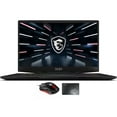 thumbnail image 1 of MSI Stealth GS77 Gaming/Entertainment Laptop (Intel i9-12900H 14-Core, 17.3in 144Hz Full HD (1920x1080), NVIDIA GeForce RTX 3060, Win 10 Pro) with Clutch GM08 , Pad, 1 of 7