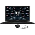 thumbnail image 1 of MSI Stealth GS77 Gaming/Entertainment Laptop (Intel i9-12900H 14-Core, 17.3in 144Hz Full HD (1920x1080), NVIDIA GeForce RTX 3060, Win 10 Pro) with G5 Essential Dock, 1 of 7