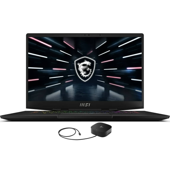 MSI Stealth GS77 Gaming/Entertainment Laptop (Intel i9-12900H 14-Core, 17.3in 144Hz Full HD (1920x1080), NVIDIA GeForce RTX 3060, Win 11 Home) with G2 Universal Dock