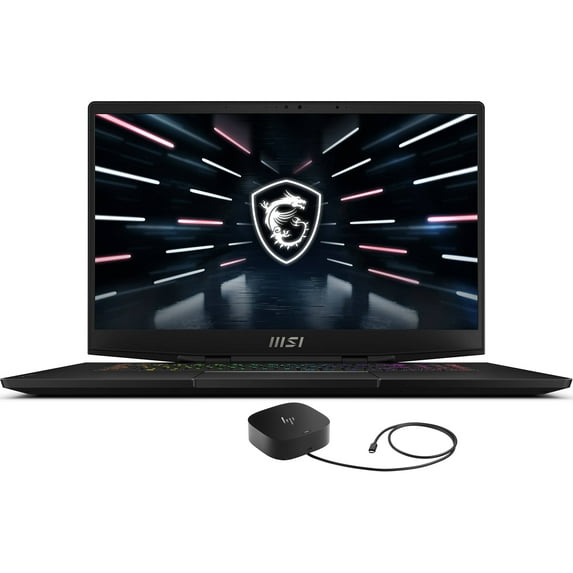 MSI Stealth GS77 Gaming/Entertainment Laptop (Intel i9-12900H 14-Core, 17.3in 144Hz Full HD (1920x1080), NVIDIA GeForce RTX 3060, Win 11 Home) with G5 Essential Dock