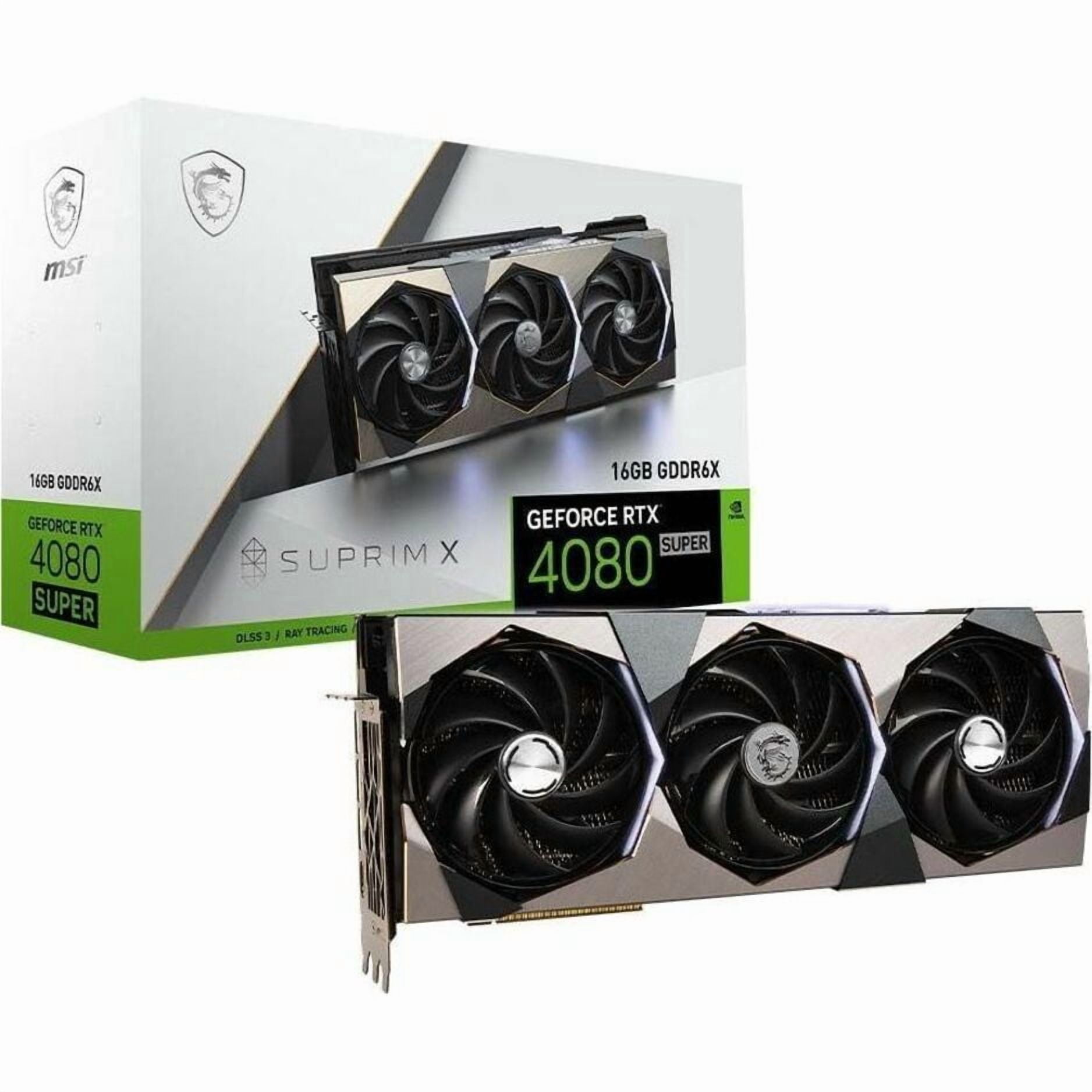 MSI Suprim GeForce RTX 4080 SUPER 16GB GDDR6X PCI Iraq | Ubuy