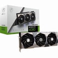 thumbnail image 1 of MSI Suprim X GeForce RTX 4080 16GB GDDR6X PCI Express 4.0 Video Card RTX 4080 16GB SUPRIM X, 1 of 2