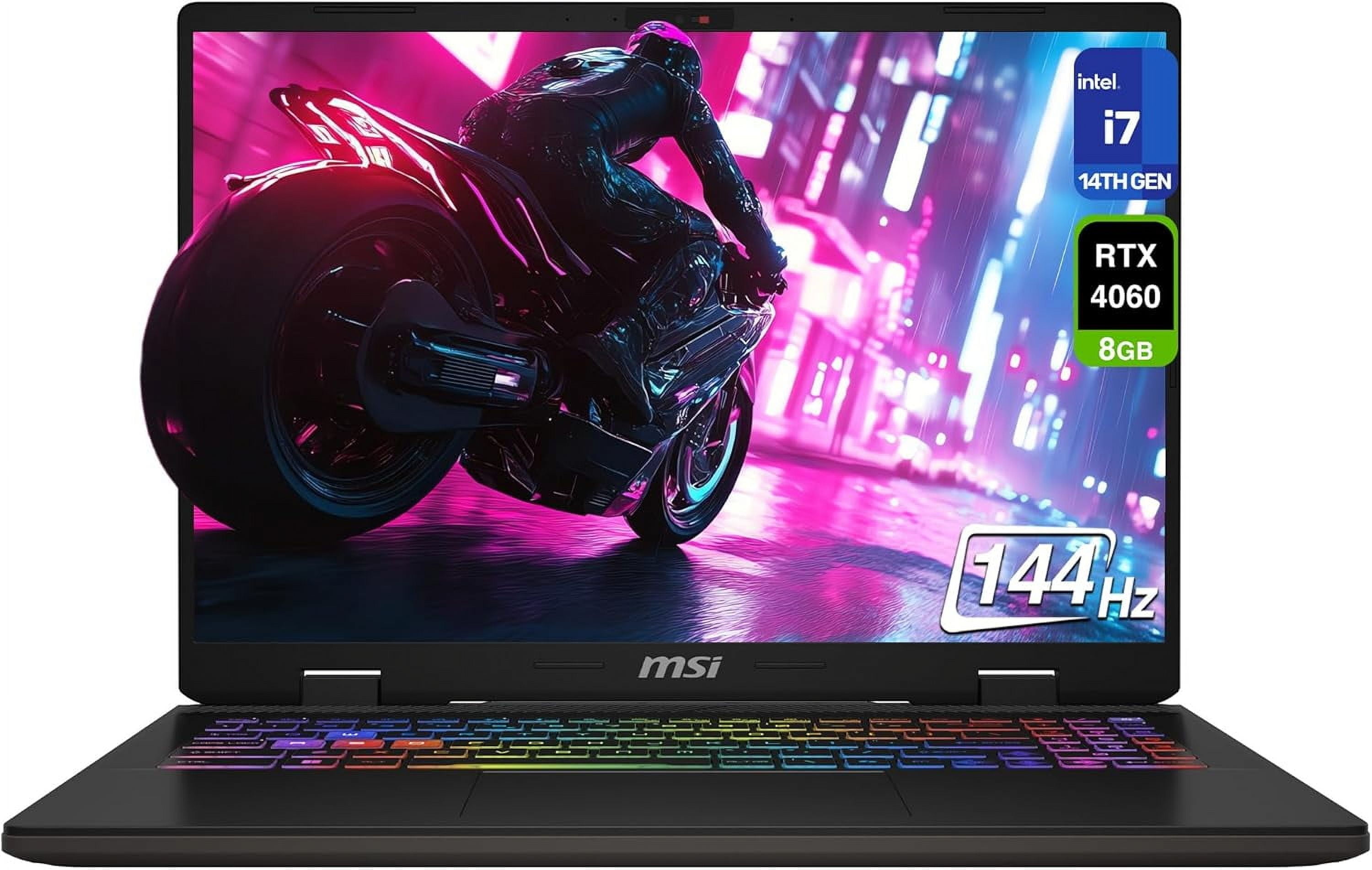 MSI Sword 16HX Gaming Laptop, Intel i7-14650HX, 16 GB DDR5 RAM, 1