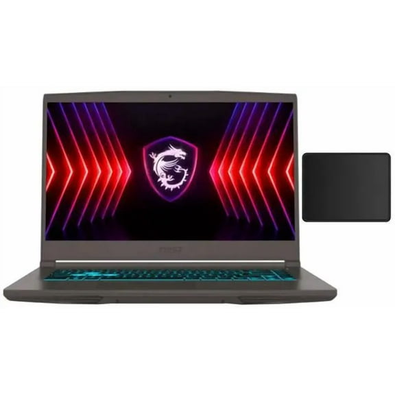 MSI THIN A15 15.6" 144Hz FHD Gaming Laptop |AMD R5-7535HS(Beat Intel Core i5-12450H)|GeForce RTX 4050|Backlit| 8GB RAM DDR5 | 512GB SSD |Windows 11 Home |Bundle with Mouse Pad