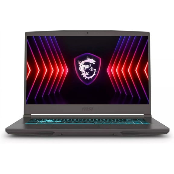 MSI Thin 15 15.6 144Hz FHD Gaming Laptop: Intel Core i7-12650H, NVIDIA Geforce RTX 4050, 16GB DDR5, 512GB NVMe SSD, Cooler Boost 5, Win 11: Black B12VE-2023US