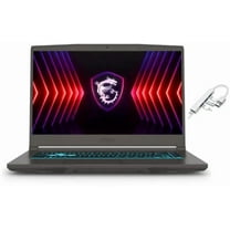 MSI Thin 15.6 inch FHD 144Hz Gaming Laptop|Intel Core i5-13420H|NVIDIA GeForce RTX 4050 6GB|Backlit| 16GB RAM | 512GB SSD |Windows 11 Home |Bundle with USB 3.0 Hub