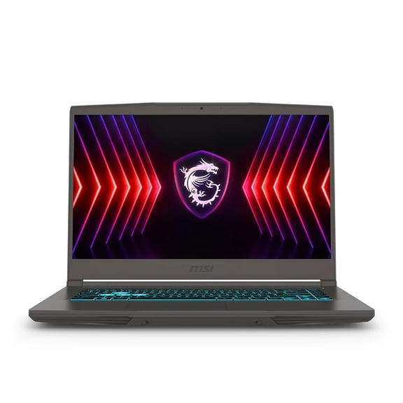 MSI Thin 15 Gaming Laptop 2024 15.6" FHD 1920 x 1080 IPS 144hz Intel Core i5-12450H NVIDIA GeForce RTX 3050 6GB GDDR6 8GB DDR4 512GB SSD Backlit Keyboard Wi-Fi 6E Bluetooth 5.3 Windows 11 Home
