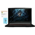 thumbnail image 1 of MSI Thin GF63 12HW 15.6in 144Hz FHD IPS Gaming Laptop (Intel i5-12450H 8-Core, Red Backlit KYB, Intel ARC A370M 4GB GDDR6, 8GB RAM, Win 11 Home) w/MS 365 Personal, Hub, 1 of 7