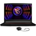 thumbnail image 1 of MSI Thin GF63 12U Gaming/Entertainment Laptop (Intel i5-12450H 8-Core, 15.6in 144 Hz Full HD (1920x1080), GeForce RTX 2050, 16GB RAM, Win 11 Pro) with G5 Essential Dock, 1 of 7
