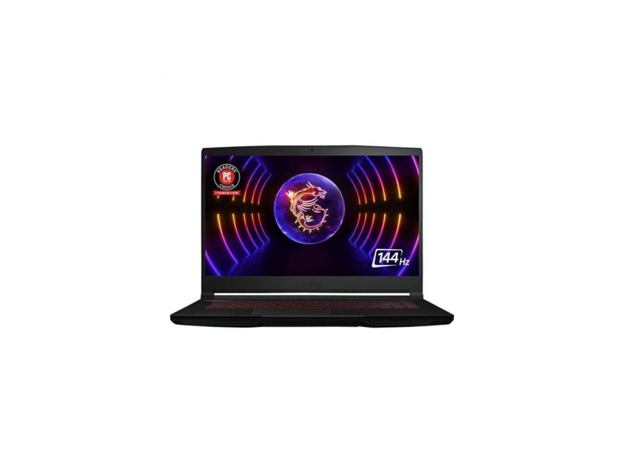 MSI GF63 Thin 11UC-1276US 15.6 Gaming Laptop, 144Hz, Intel Core i5-11500H,  NVIDIA GeForce RTX 3050 4GB, 16GB DDR4 Memory, 512GB NVMe SSD, Windows 11 