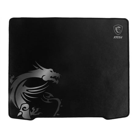 MSI Ultra-Smooth Low-Friction Textile Surface Natural Rubber Base Extra Soft Comfortable Touch Anti-Slip Gaming Mouse Pad (Agility GD30)