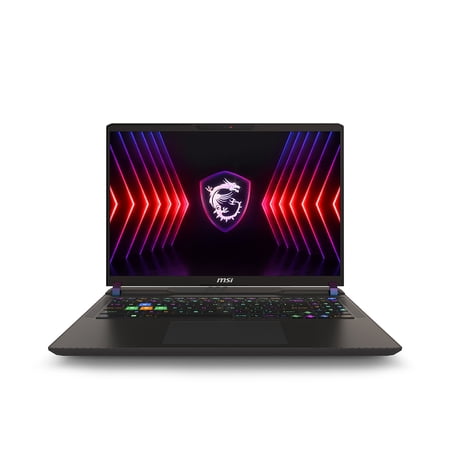 MSI Vector 16 HX 16” 240Hz QHD+ Gaming Laptop: Intel Core i9-14900HX, NVIDIA Geforce RTX 4060, 16GB DDR5, 1TB NVMe SSD, Win 11 Pro: Black A14VFG-246US
