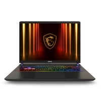 MSI Vector 16" QHD+ Gaming Laptop with AMD Sixteen Core Ryzen 9 8940HX / 16GB RAM / 1TB SSD / Windows 11 / 12GB Nvidia GeForce RTX 5070 Ti Video (Gray)