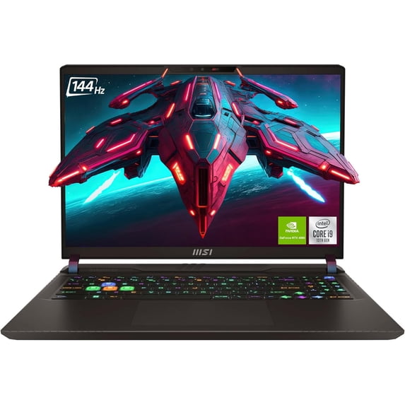 MSI Vector Gaming Laptop, 16" FHD+ Display, Intel core i9-13950HX, 32 GB DDR5 RAM, 1 TB NVMe SSD, NVIDIA GeForce RTX 4080, Backlit Keyboard, Windows 11 Home, Cosmo Gray