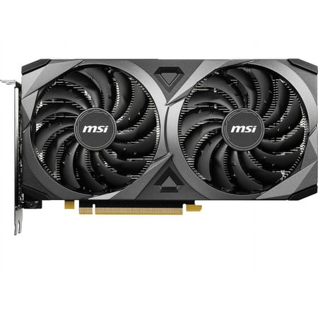 MSI Ventus GeForce RTX 3060 12GB GDDR6 PCI Express 4.0 Graphics Card RTX 3060 Ventus 2X 12G OC