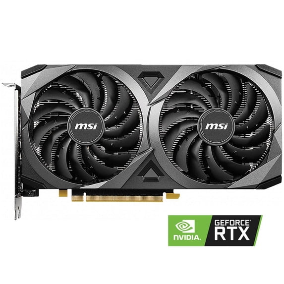 MSI Ventus GeForce RTX 3060 12GB GDDR6 PCI Express 4.0 Video Card RTX 3060 VENTUS 2X 12G