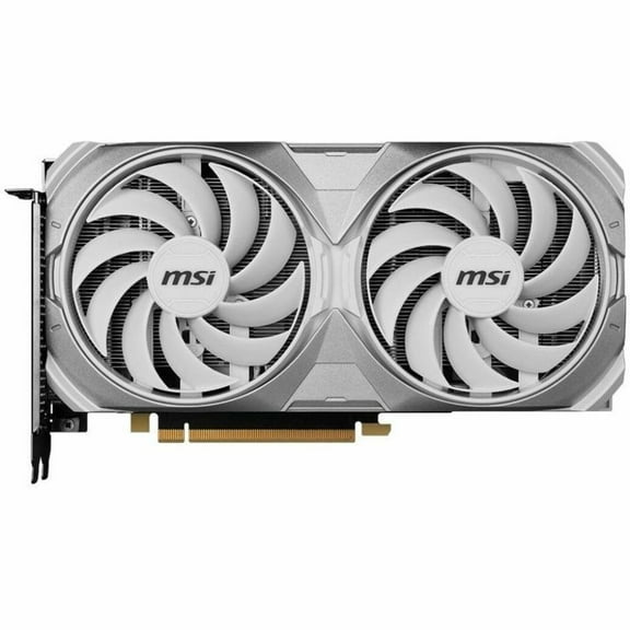 MSI Ventus GeForce RTX 4070 12GB GDDR6X PCI Express 4.0 ATX Video Card RTX 4070 VENTUS 2X WHITE 12G OC