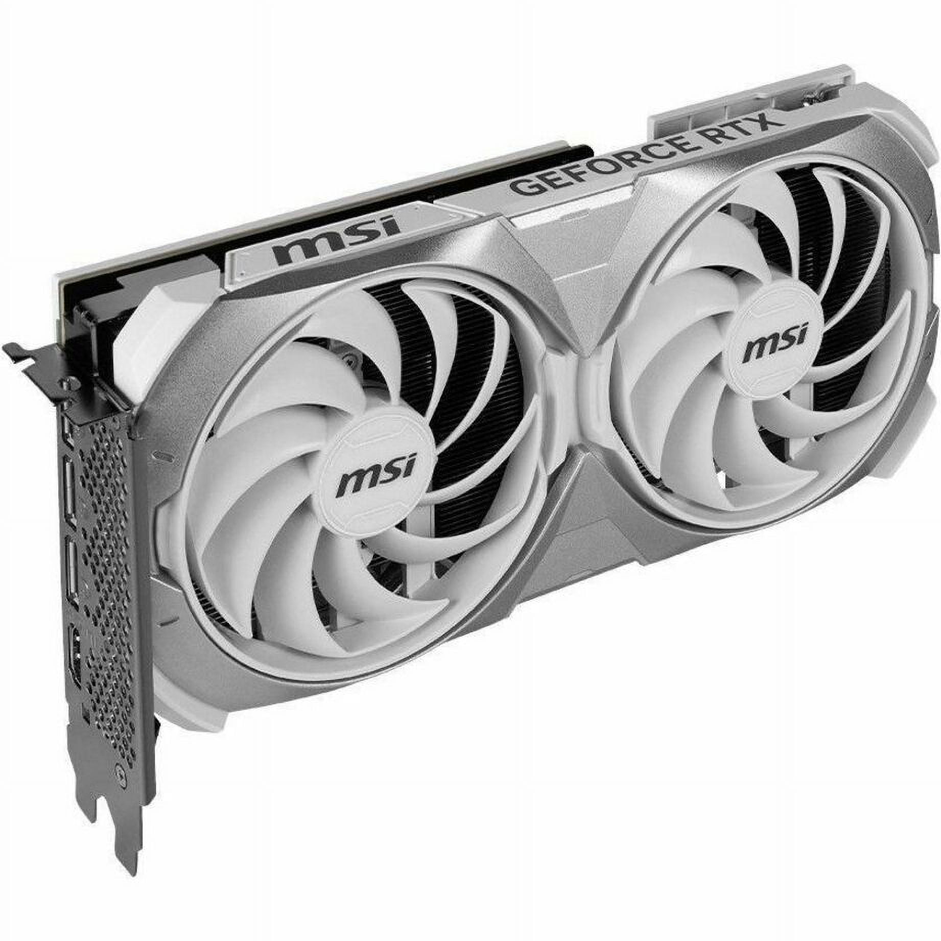 MSI GeForce RTX 4070 SUPER 12GB Ventus 2X White OC, GDDR6X PCI