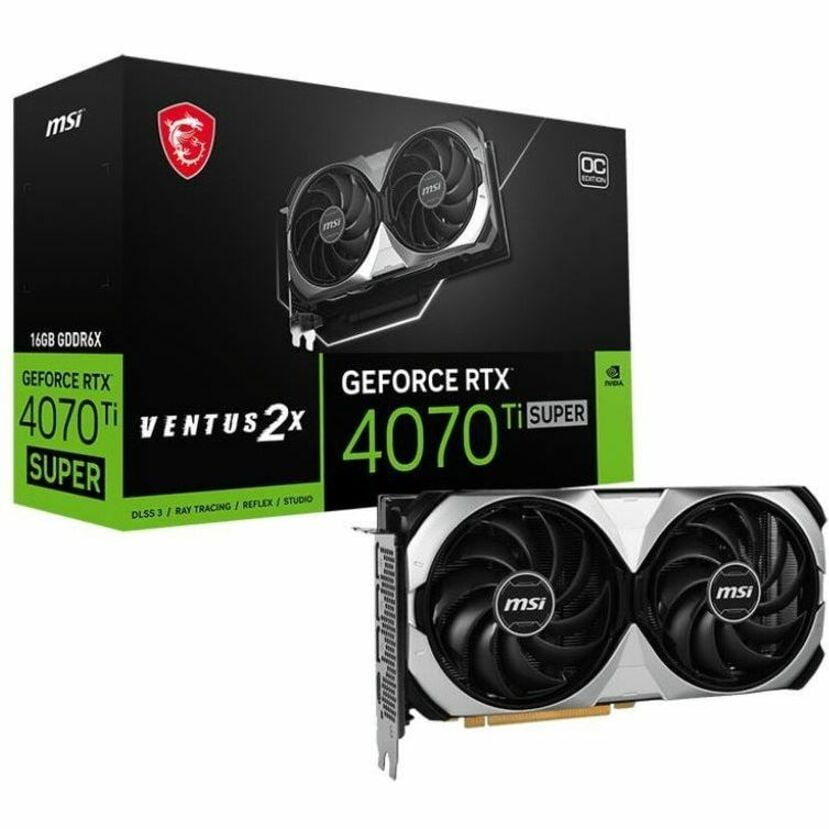[GPU] MSI GeForce RTX 4070ti Super 16G Ventus OC - $779