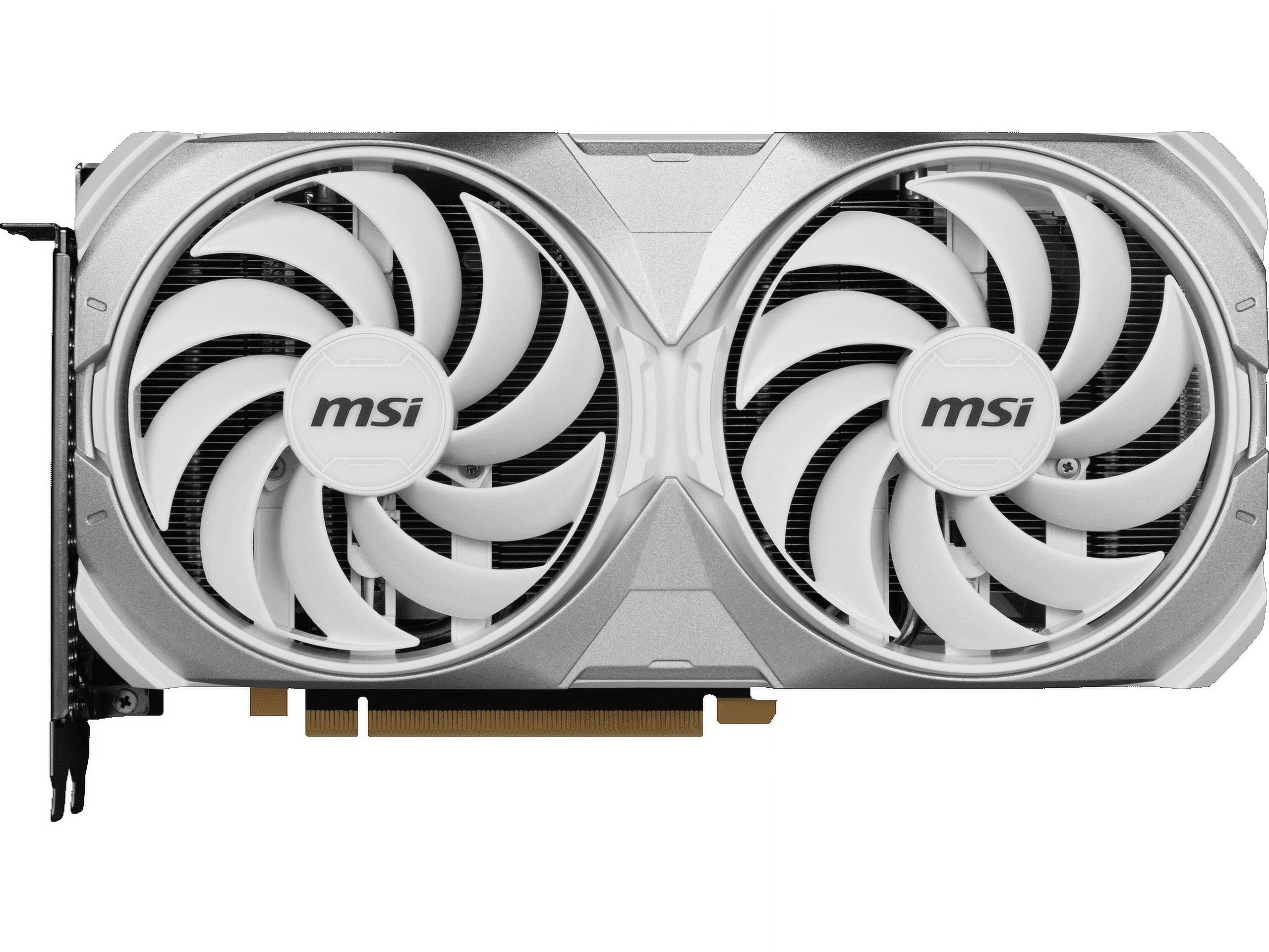 MSI Ventus GeForce RTX 4070 Ti SUPER 16GB GDDR6X PCI Express 4.0 ATX Video  Card RTX 4070 Ti SUPER 16G VENTUS 2X WHITE OC