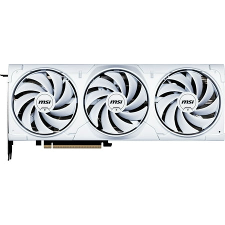 MSI - NVIDIA GeForce GeForce RTX 5080 16G VENTUS 3X OC 16GB GDDR7 PCI Express Gen 5 Graphics Card - White