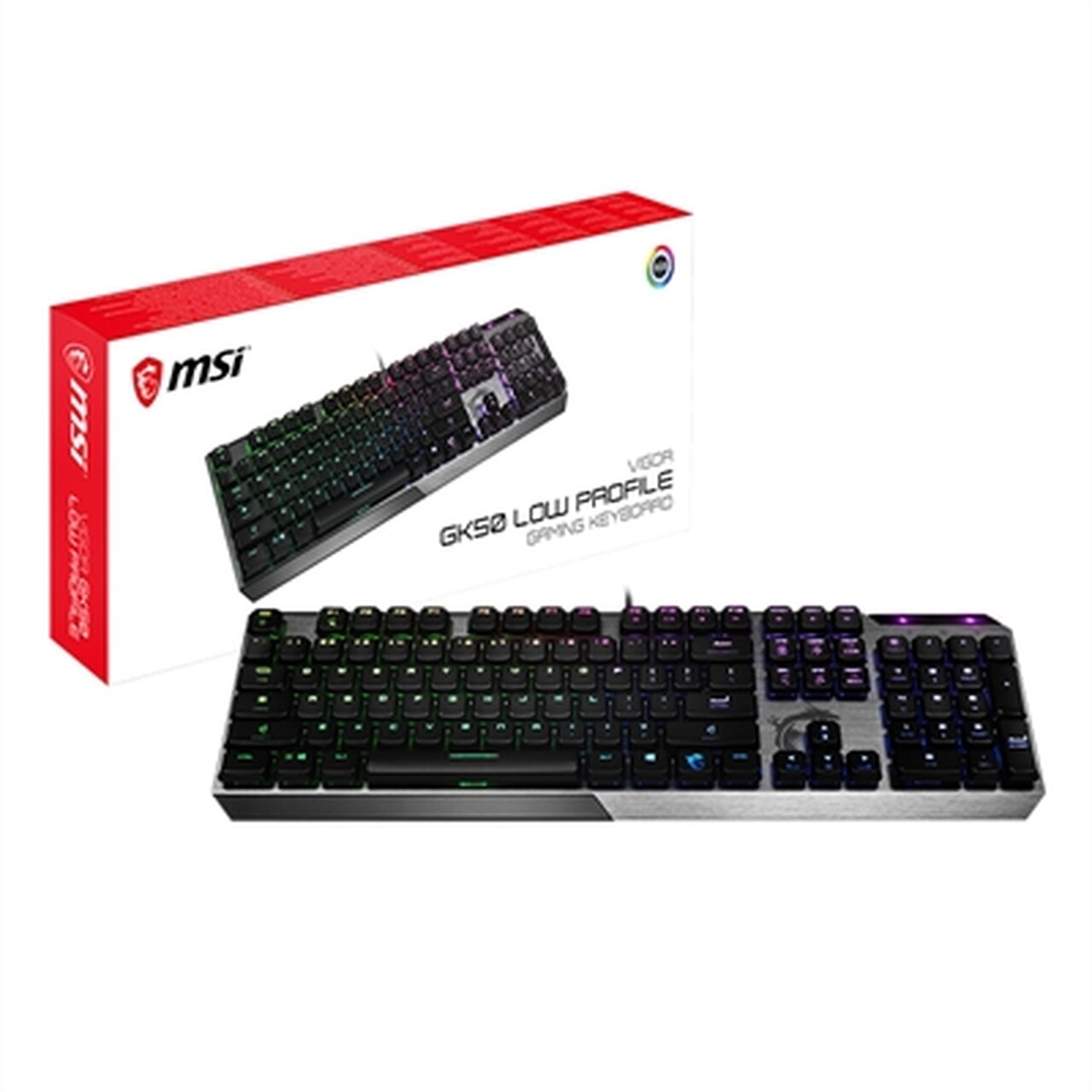 MSI Vigor GK50 Low Profile Gaming Keyboard - image 1 of 3