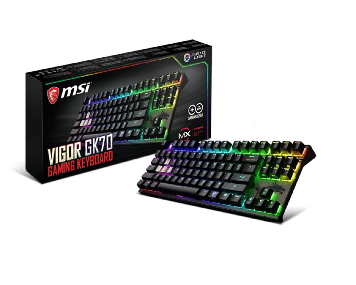 PC周辺機器 msi Vigor GK70 MSI-Vigor-GK70-Red-Keyboard-