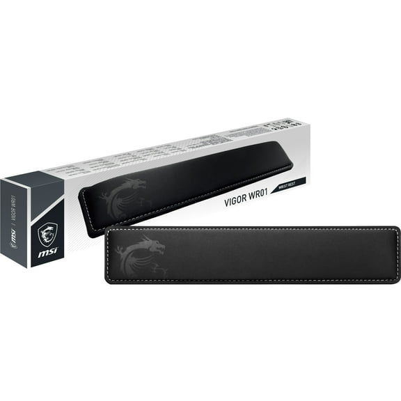 MSI Vigor WR01 Gaming Wrist Rest, Black