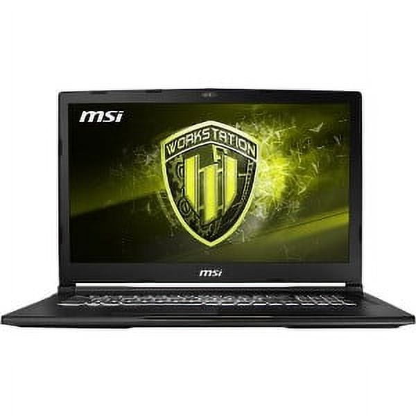 MSI WE63 Workstation Laptop Intel Core i7-8750H, NVIDIA