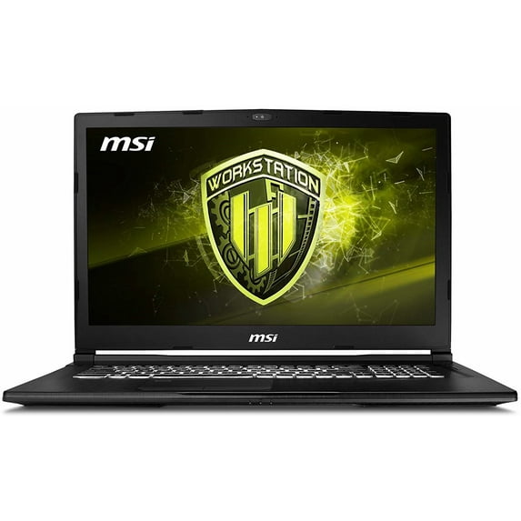 MSI WE63 Workstation Laptop 15.6", Intel Core i7-8750H, NVIDIA Quadro P1000 4GB, 512GB SSD Storage, 16GB RAM, 8SI-238