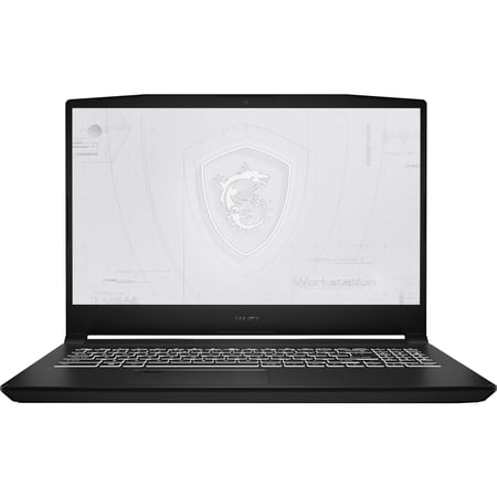 MSI WF66 11UJ-267 15.6" Mobile Workstation - Intel Core i7-11800H 2.4GHz - 16GB RAM - 1TB SSD - 1920 x 1080 - NVIDIA Quadro A2000 - Windows 10 Pro - Black