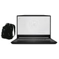 thumbnail image 1 of MSI WF66 11UJ-267 Workstation Laptop (Intel i7-11800H 8-Core, 15.6" 60Hz Full HD (1920x1080), NVIDIA RTX A2000, 32GB RAM, 1TB PCIe SSD, Win 10 Pro) with Travel &amp; Work Backpack, 1 of 7