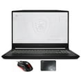 thumbnail image 1 of MSI WF66 11UJ-267 Workstation Laptop (Intel i7-11800H 8-Core, 15.6in 60Hz Full HD (1920x1080), NVIDIA RTX A2000, 64GB RAM, 2TB  SATA SSD, Backlit KB, Wifi, USB 3.2, Win 11 Pro) with Clutch GM08 , Pad, 1 of 7