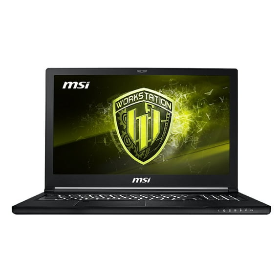 MSI WS63 8SL-015 15.6" LCD Mobile Workstation - Intel Core i7 (8th Gen) i7-8750H Hexa-core (6 Core) 2.2GHz - 32GB DDR4 SDRAM - 2TB HDD - 512GB SSD - Windows 10 Pro