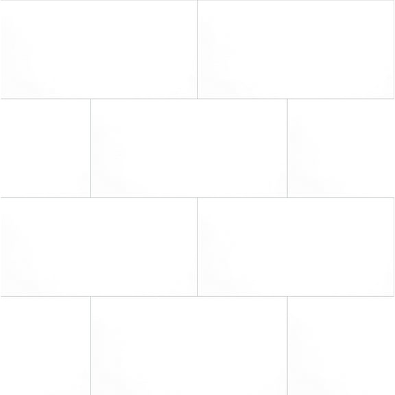 MSI White 12 in. x 24 in. Matte Porcelain Floor And Wall Tile (11.64 Sq. Ft./Case)