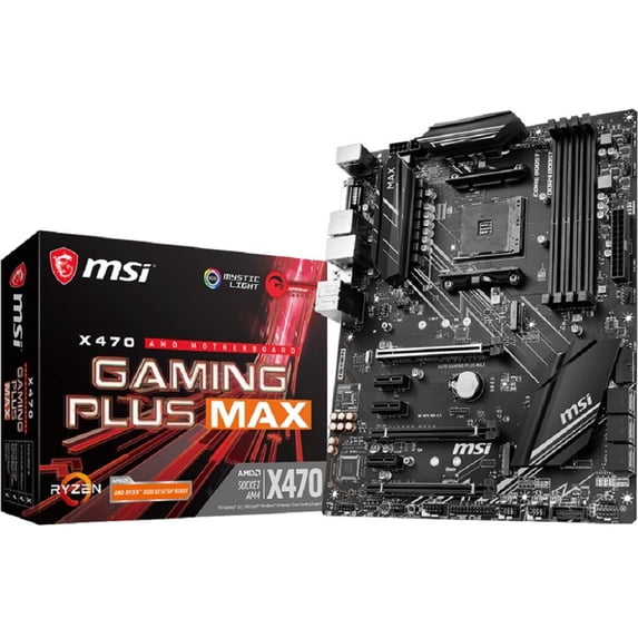 MSI X470 GAMING PLUS MAX Desktop Motherboard