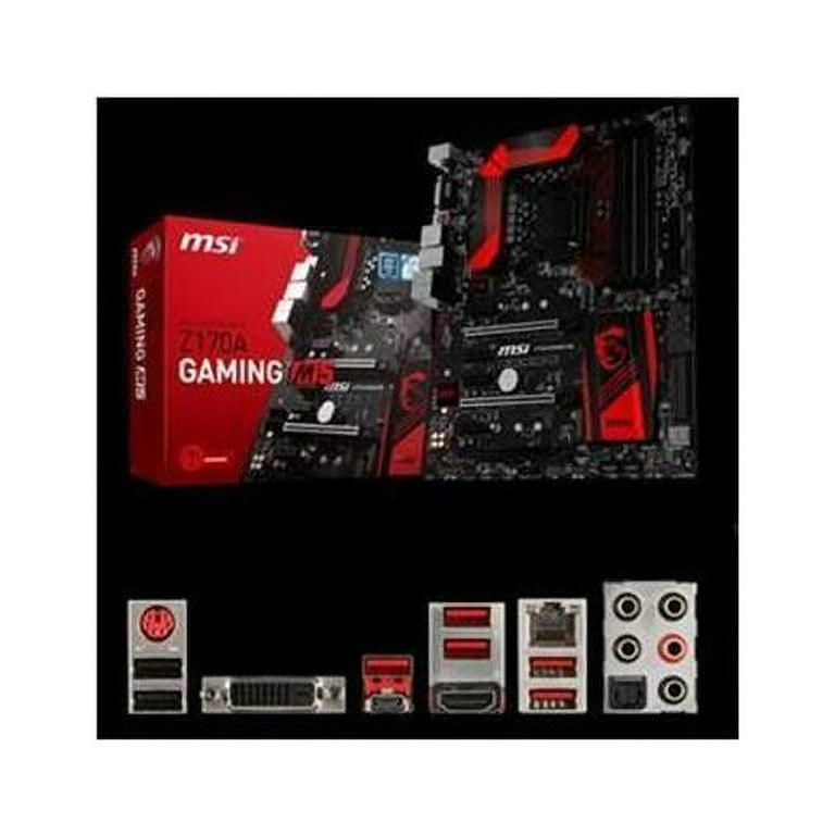 MSI Z170A Gaming M5 ATX Intel Motherboard - Walmart.com