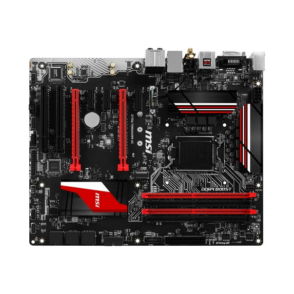 MSI Z170A TOMAHAWK AC - Motherboard - ATX - LGA1151 Socket - Z170 Chipset - USB 3.1 Gen 1, USB 3.1 Gen 2 - Bluetooth, Gigabit LAN, Wi-Fi - onboard graphics (CPU required) - HD Audio (8-channel)