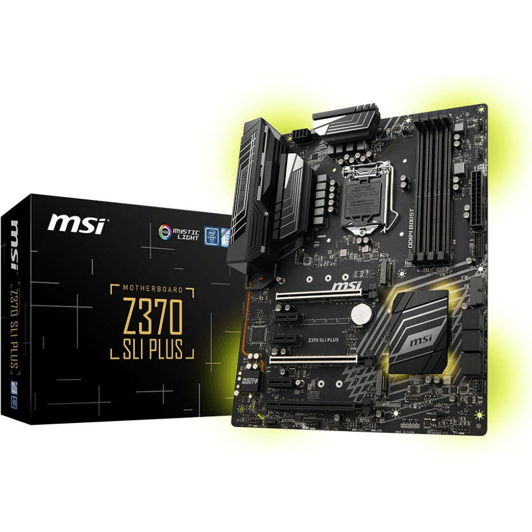 Pc Pro Msi Z370 Socket Mainboard MSI Z370 Gaming Plus (LGA1151v2)