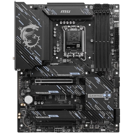 MSI Z890 GAMING PLUS WIFI6E LGA 1851 DDR5 Intel Core Ultra Series 2 ATX Motherboard