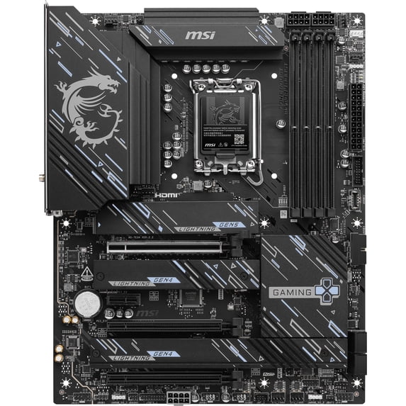 MSI Z890 GAMING PLUS WIFI6E LGA 1851 DDR5 Intel Core Ultra Series 2 ATX Motherboard