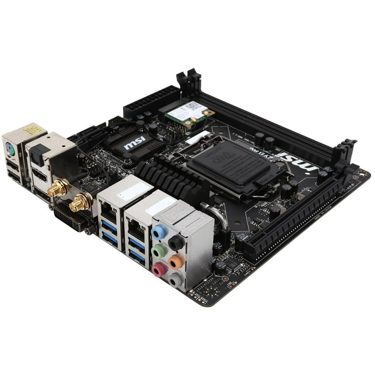 MSI Z97I AC Desktop Motherboard, Intel Z97 Express Chipset, Socket